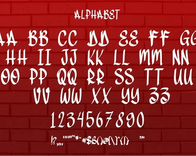dirtydroop font