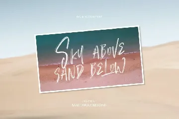 Angelic SVG Brush Font