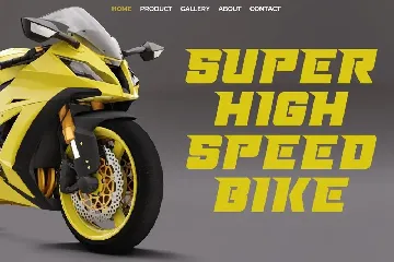 Rock Road - Racing Font