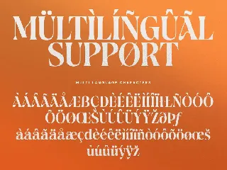 Merzalina - A Stylish Decorative Serif font