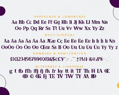 Tamarind font