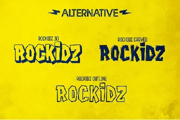 Rockidz font