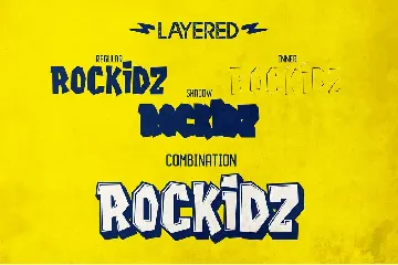 Rockidz font