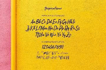 Tropicalismo Typeface font