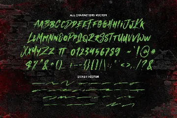 MANKIND - SVG Brush Font