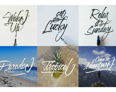 Good Vibes font