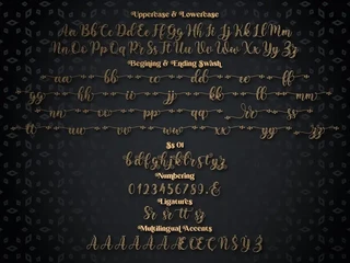 Sherika | Batik Calligraphy font
