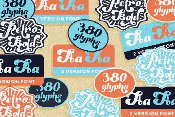 Retro Magaze - Retro Bold Script Font