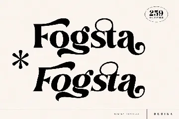 Fogsta Modern Serif Font