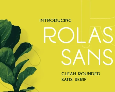 Rolas Sans - Display Font