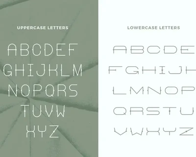Monogram World Deco font