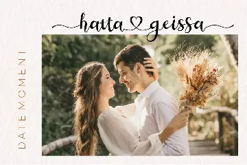 Hatta Geissa - Romantic Beautiful Font