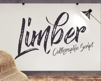 Limber Script font