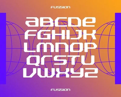 Fussion - Tech Ligature font