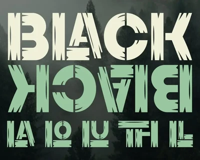 Deland - A Classic Decorative stencil Font