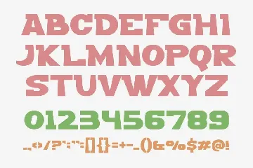 BIGGRY - A Modern Display Font