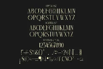 Glorious Serif Display Font