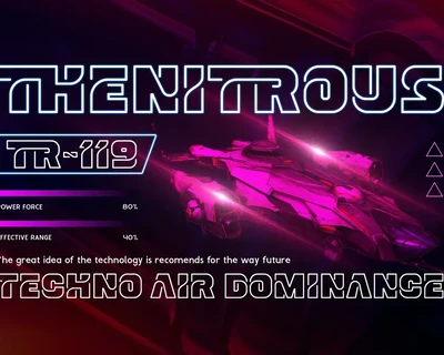 Wickels - Techno Scifi Neon Sign Font