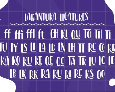 Larantuka - Playful Typeface font