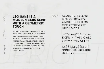 Leo Sans font