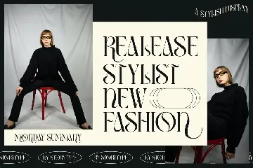 Glamora Stylish Display Font