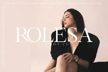 Rossela Modern Serif Font