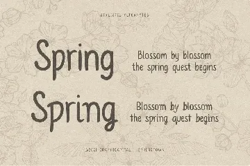 Springtown Typeface font