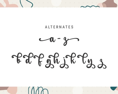 The Crafter / A Script Font