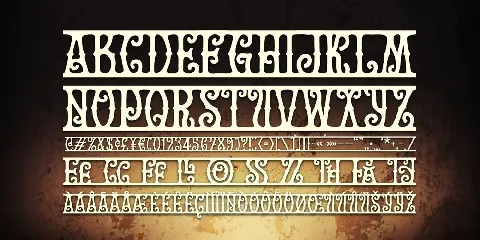 Golden Treasure font