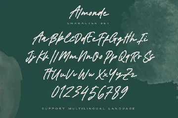 Almonde - Modern Signature Font