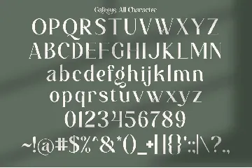 Gafegus font