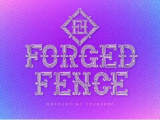 Forged Fence font