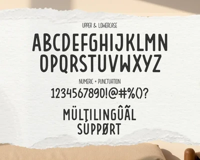 Breaked Handwriting Font