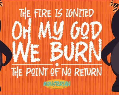 Monsterian - Handmade Moster Display Font
