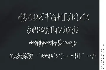 Rushtter Signature Font