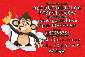 Monkey Funky font