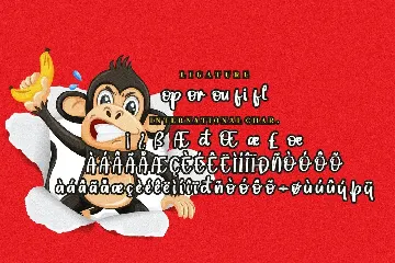 Monkey Funky font