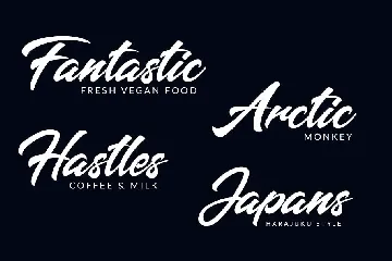 Batoshi - Modern Hand Lettering Font