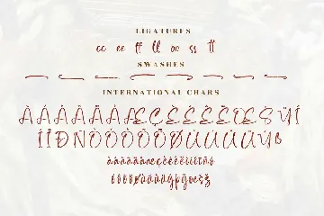 Barong Signature Handbrush Font