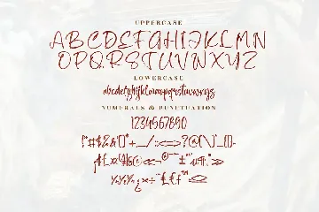 Barong Signature Handbrush Font