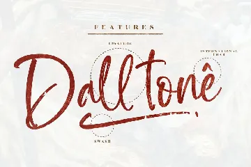 Barong Signature Handbrush Font