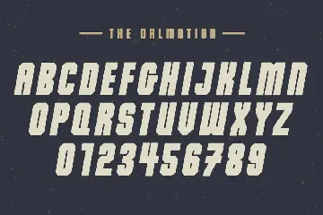 The Dalmation - Font Family