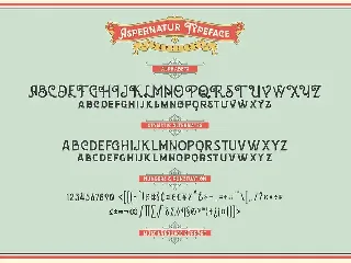 Aspernatur font