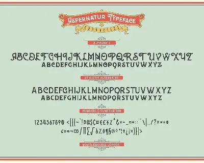 Aspernatur font