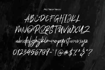 Polandic SVG Brush Font