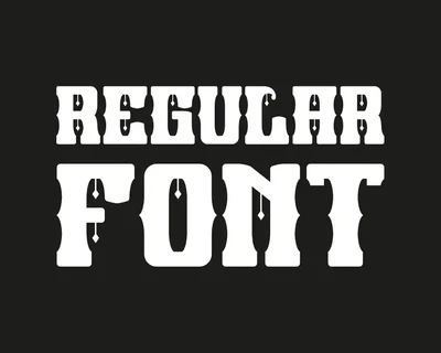Black Sponge - Gothic Font
