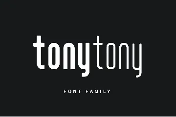 TonyTony font