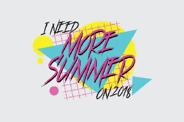 Summer Shine font