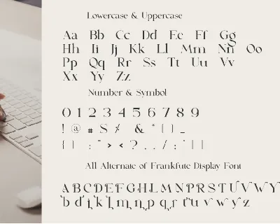 Frankfute Classy Font