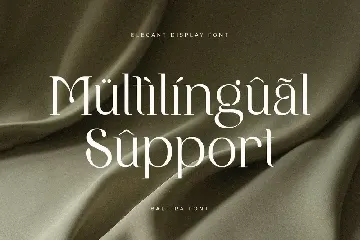 Balfira - Elegant Display Font